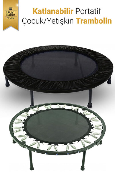 Hsport Profesyonel Çocuk/Yetişkin Ev ve Dış Mekan Uyumlu Trambolin Yüksek Sıç...