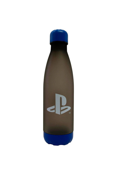 KIDSEUROSWAN Sticlă de apă din polipropilenă pentru Playstation, 650 ml, neagră