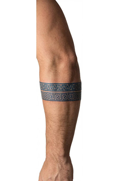Tattoo 1 Ay Kalıcı 24 Saat Sonra Kararan Band şerit geçici dövme