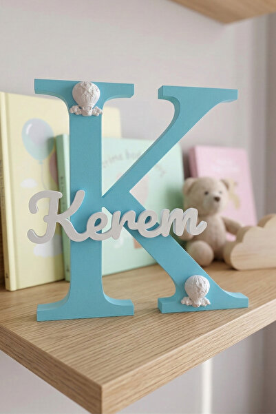 JoyShine Kişiye Özel İsimli Harf, Bebek Hastane Kapı Süsü ve Dekoratif Hediyelik