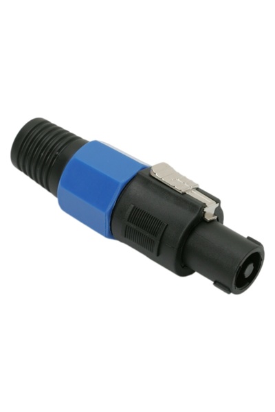 OEM Speakon plug with safety lock, 4-pole