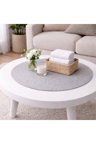 ÖRGÜM Bohemian Style Coffee Table Cover 50X50 cm