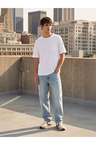 Ltb Λευκό μπλουζάκι Flamlı Basic