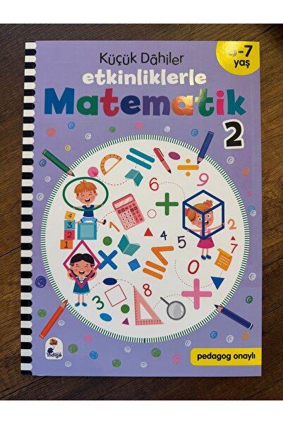 İndigo Kitap Küçük Dahiler – Etkinliklerle Matematik 2