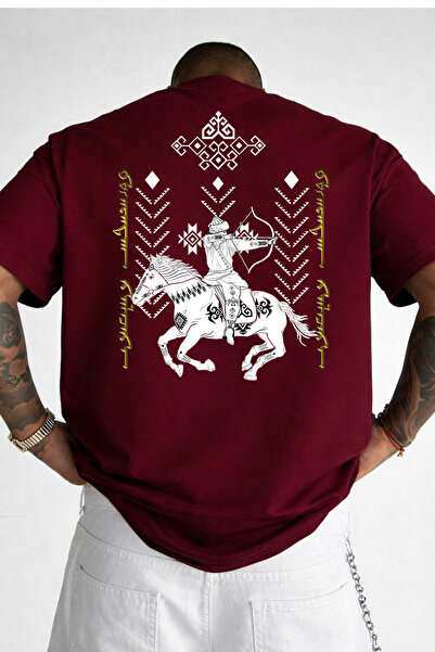 VEK Oversize T-Shirt Uyghur Letters Special Design