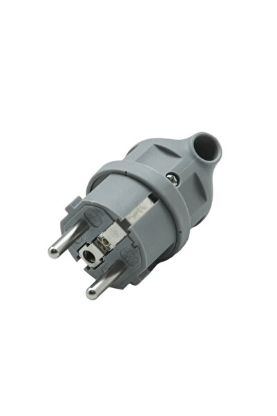 OEM Stecher cu inel 16A, gri