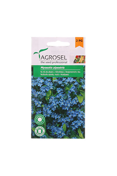 OEM Σπόροι ανοιξιάτικων λουλουδιών, μη με λησμόνει, μπλε, Agrosel, 1 γρ.