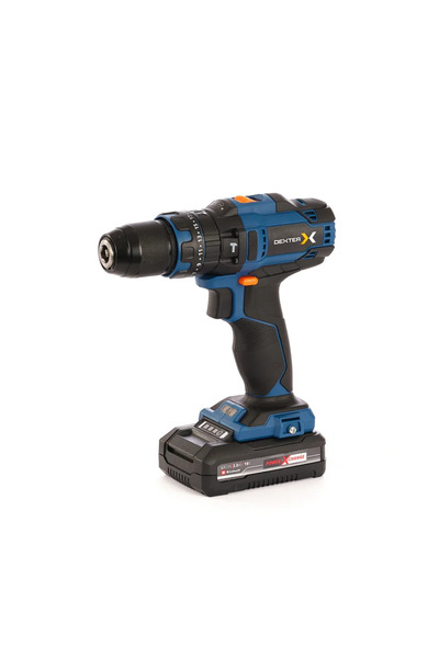 Dexter Ασύρματο δράπανο Dexter, 18 V, 2,5 Ah, 1 μπαταρία