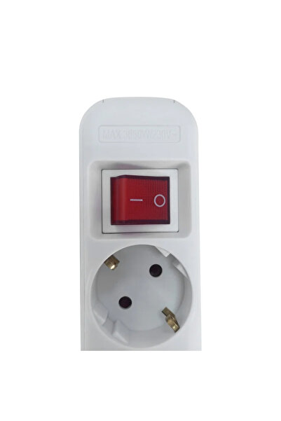 Lexman Lexman extension cord, IP20, 5 sockets, 3 x 1.5 mmp, 3680 W, 3 meters,...