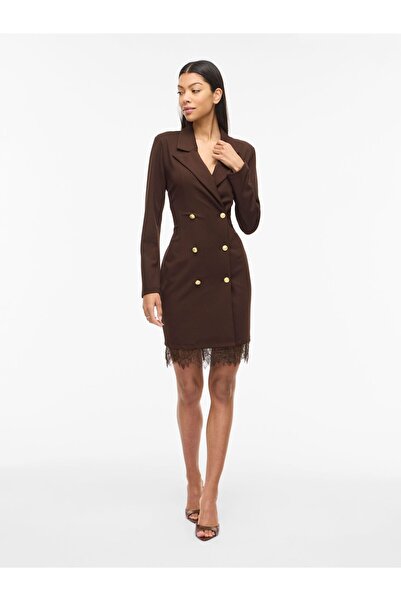 VILA Blazerkleid VICLARA Spitzen