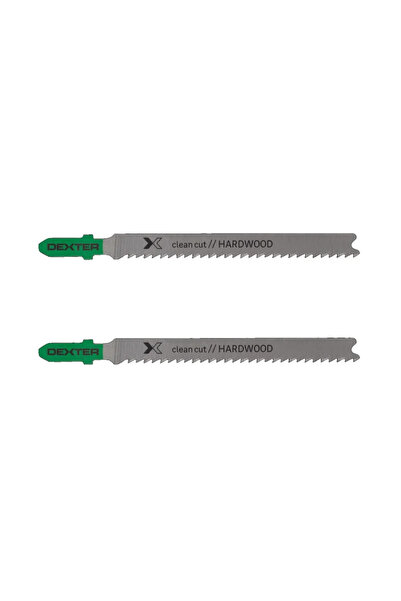 Dexter Jigsaw blades, Dexter, for wood, max cutting 30 mm (set of 2 pcs)