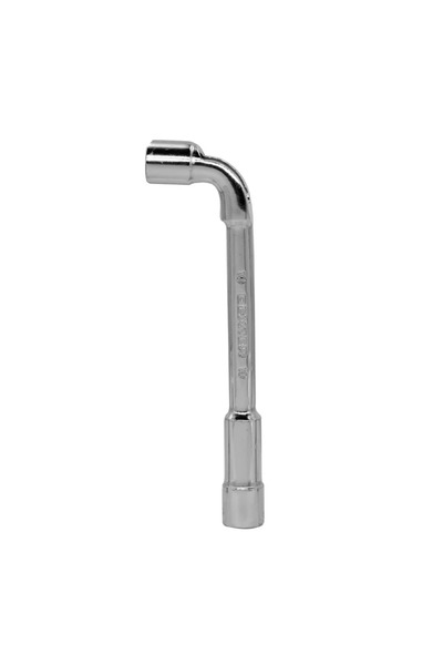 Dexter Dexter socket wrench, cranked, 10 mm, chrome-vanadium steel