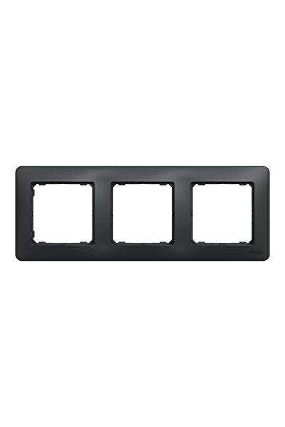OEM Sedna New triple decorative frame, IP20, anthracite