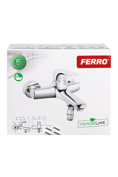 OEM Baterie cada Ferro Verde Line, monocomanda, crom