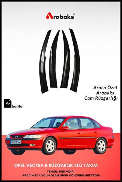 Arabaks Opel Vectra B Cam Rüzgarlığı 4'lü Takım (MUGEN TİP, DAYANIKLI MALZEME...