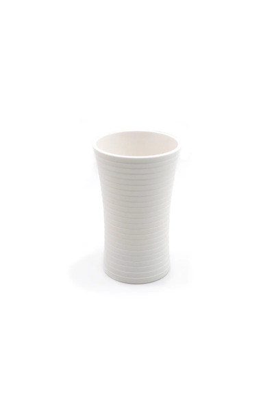 sensea Gom dental hygiene bath cup, plastic, white