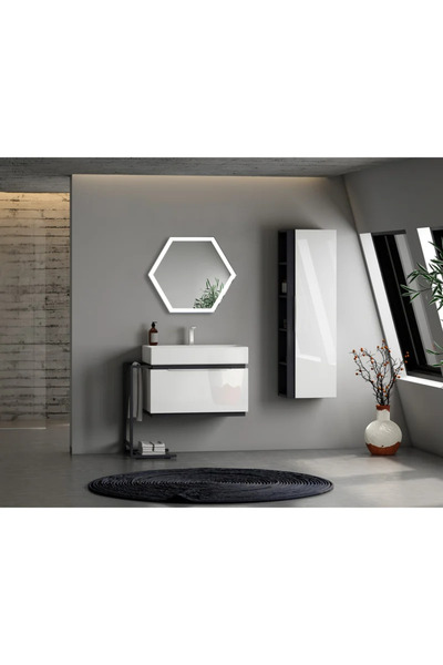 OEM Καθρέφτης μπάνιου LED Kometa, 70 x 60 εκ.