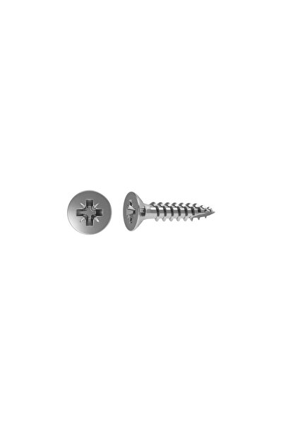 STANDERS Surub lemn, cap inecat, inox A2, 3.5 x 16 mm (set 35 buc)
