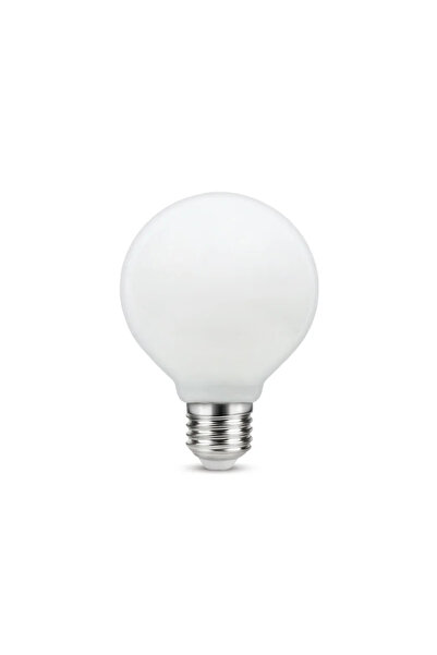 Lexman LED крушка Milky, E27, G80, 3.4 W, топло бяла, 2700K, 470 lm, сферичен...