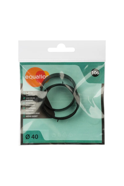 EQUATION Garnituri etansare Equation, pana, pentru sifon chiuveta, Ø 40 mm (s...
