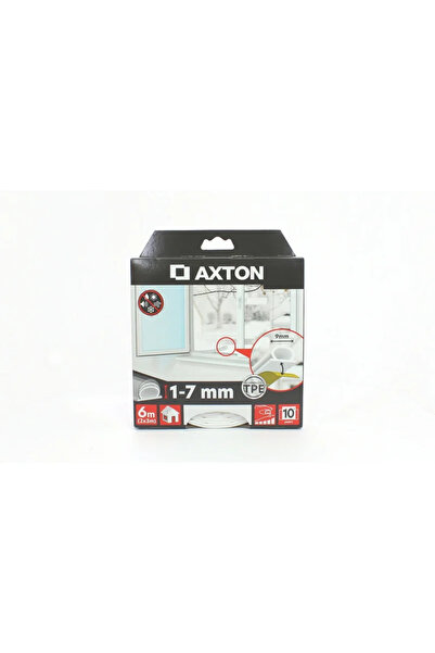 Axton Banda etansare Axton, alb, 1-7 mm, 6 metri, pentru usi si ferestre
