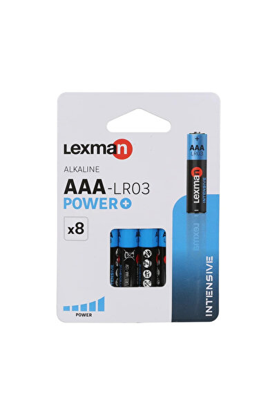Lexman Baterii alcaline Intensive AAA (set 8 buc)