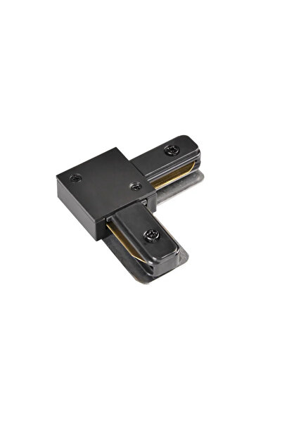 OEM Conector de colt pentru sina, negru