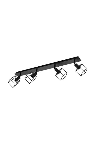 Inspire Προβολέας μπαρ Eldrick, 4 x E14, ρυθμιζόμενος, IP 20, μαύρος