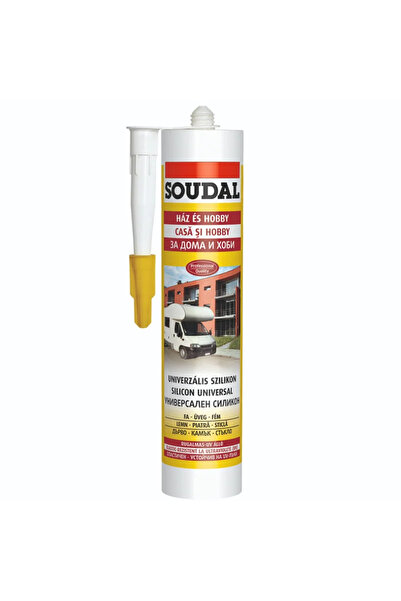 OEM Silicon Soudal, universal, negru, 280 ml