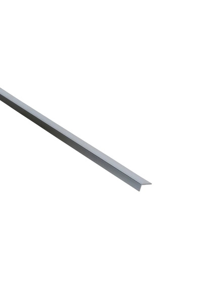 STANDERS Γωνία από ακατέργαστο αλουμίνιο, 11 X 6 X 1 mm, L = 1 μέτρο