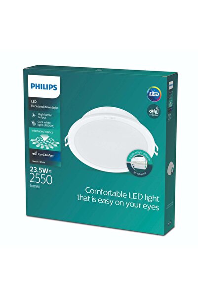 OEM Φωτιστικό σποτ LED χωνευτό Philips, 23.5 W, ουδέτερο λευκό, στρογγυλό
