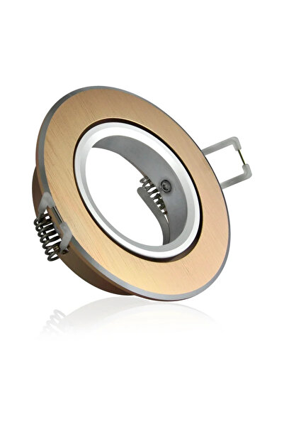 OEM Εντοιχιζόμενος προβολέας Ανατολής, 1 x GU10, ρυθμιζόμενος, IP 20, χρυσός