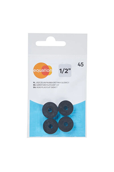 EQUATION Garnituri etansare Equation, plata, cauciuc, 1/2" (set 4 buc)