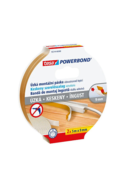 OEM Αυτοκόλλητη ταινία διπλής όψης Tesa Powerbond, λεπτή, 9 mm, μήκος 5 μέτρα...