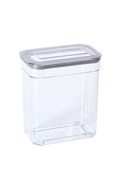 OEM Δοχείο αποθήκευσης ξηρών τροφίμων, 15 x 9,5 x 17 cm, 1,6 L, διαφανές