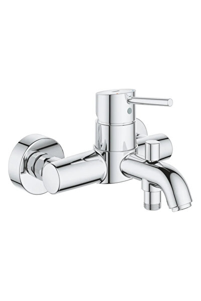 OEM Μπαταρία μπανιέρας Grohe Clova C, Μονό μοχλού, χρωμιωμένη