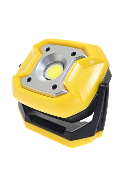 Lexman Lexman LED work lamp, rechargeable, 770 lm, metal/plastic, yellow