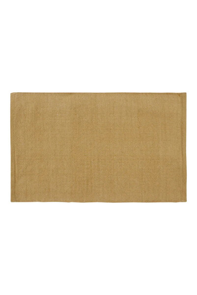 sensea Πατάκι μπάνιου Sand Pecan, Πολυεστέρας, 80 x 50 cm, κίτρινο