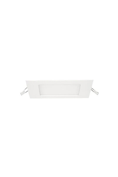 Inspire Recessed LED spotlight, 560 lm, neutral light, square, white