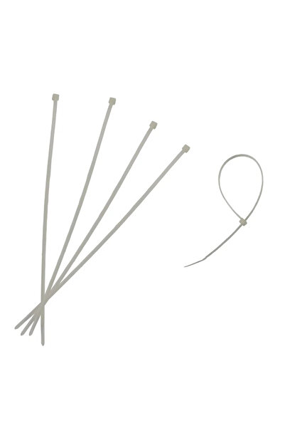 OEM Coliere prindere plat Strohm, 300 x 4.8 mm, albe (set 50 buc)