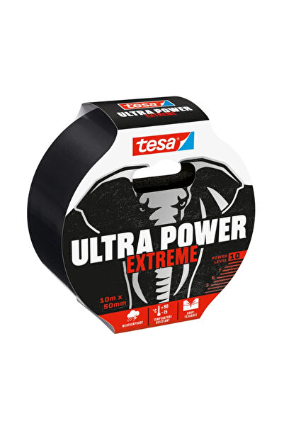 OEM Ταινία επισκευής Tesa Ultra Power Extreme, 50 mm x 10 μέτρα, μαύρη