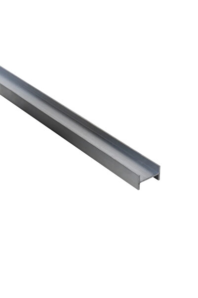 STANDERS Προφίλ ακατέργαστου αλουμινίου H, 13 x 22 x 1,5 mm, L = 1 μέτρο