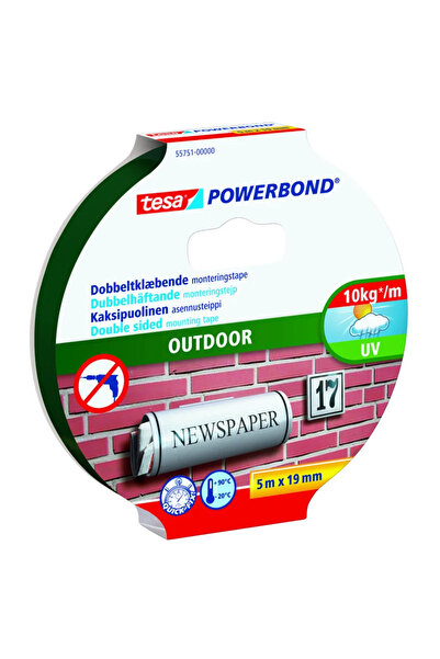 OEM Banda dublu adeziva Tesa, de montaj exterior, 19 mm x 5 metri, transparent