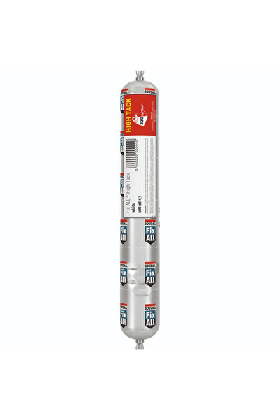 OEM Κόλλα κατασκευών Soudal High Tack Fix All, 600 ml, λευκή