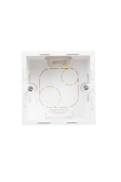 OEM Suno surface-mounted box, 1 post, IP20, white