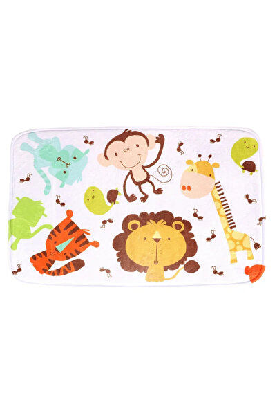 OEM Παιδικό Πατάκι μπάνιου Lion, αφρώδες υλικό, 50 x 80 cm, ορθογώνιο