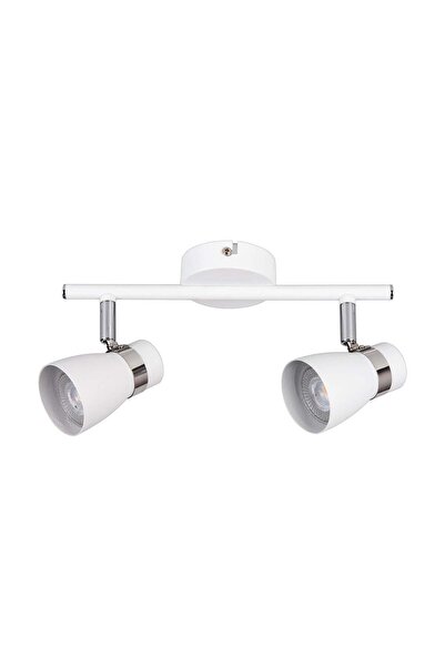 OEM Σποτ μπαρ Enali, 2 x GU10, ρυθμιζόμενο, IP 20, λευκό