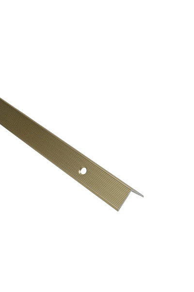 STANDERS Γωνία από ανοδιωμένο αλουμίνιο, τρυπημένη, 19 X 20 X 1,5 mm, L = 1 μ...