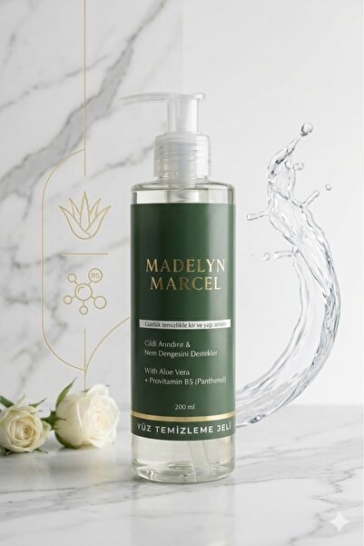 Yüz Temizleme Jeli 200 ml | Niacinamide İçerikli Nemlendirici ve Arındırıcı Temizleme Jeli