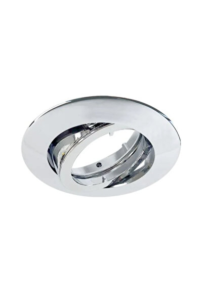 Inspire Bama recessed spotlight, adjustable, GU10, 10 W, round, chrome